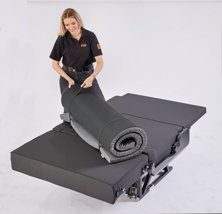 Nakładka na materac Froli Comfort dla modułu Schnierle SL3 o szerokości 129,5 cm
