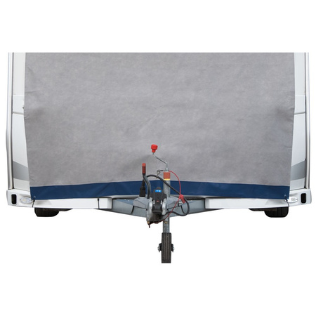 Hindermann SUPRA plandeka na przód przyczepy kempingowej 140 x 160 cm, szara