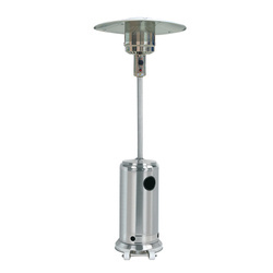 Carbon Garden Elegante - Gazowy parasol grzewczy 8kW Srebrny