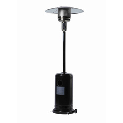 Carbon Garden Sun - Gas heating umbrella 5-13kW Black