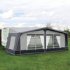 Przedsionek dmuchany do przyczepy CAMPTECH Jade Air 9 - obwód 850-875 cm, Camptex All Season, 2 okna, pompka w zestawie