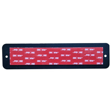 Płytka metalowa magnetyczna Z-Saggerl L/XL z taśmą 3M czarna