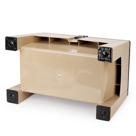 Yolco taboret ze schowkiem ST2 27,6 l, do 200 kg, piaskowy