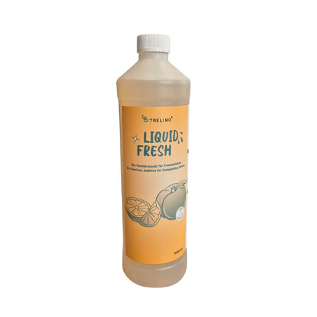 Trelino Liquid Fresh 1 l, Urine Canister Additive, Citrus - Separating Toilet