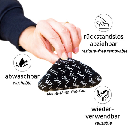 SILWY magnetyczne kryształowe szklanki LONGDRINK