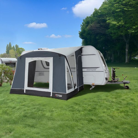 Przedsionek dmuchany częściowy CAMPTECH Kristal Air 325 - 325 x 255 x 250 cm (szer. x wys. x gł.), Camptex Touring, 12,2 kg