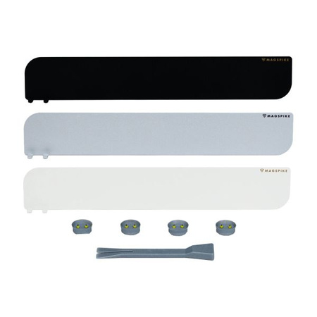 Base Plate with Magnet MagSpike Set L+ with Integrated Hooks, black