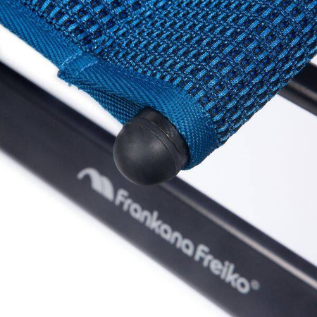 FF Kollektion HighQ Comfortable Blueline krzesło kempingowe jasnoniebieskie - 140 kg