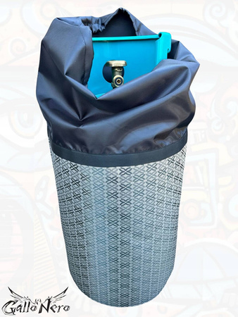 Cover for a 11kg gas cylinder LIMITED GRAY GalloNero