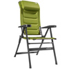 Krzesło kempingowe HighQ Comfortable Greenline marki FF Kollektion, jasnozielone