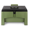 Stool with storage compartment Yolco ST2 Green