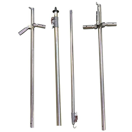 Stelaż bazowy CAMPTECH Citrin 20-22 - stal ø 22 mm, do daszka Citrin w rozmiarach 20-22, 16,4 kg