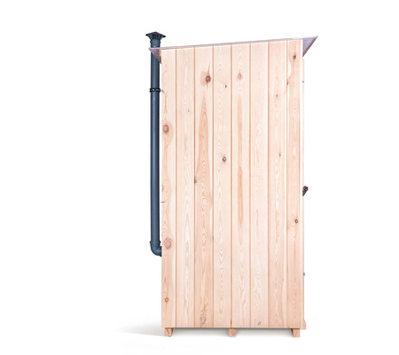 TROBOLO KersaBœm - wooden cabin with composting toilet with 300 l composter