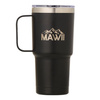Stainless Steel Mug with Handle, 600 ml, black 