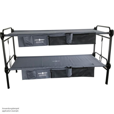 Disc-O-Bed XLT Single Edition łóżko polowe XL 201 × 88 cm 