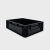 BOXIO SOLO UP - low Eurobox 40 x 30 x 12 cm for storage and as a riser