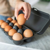 Pojemnik na jajka Koziol EGGS TO GO – szary, na 10 jajek