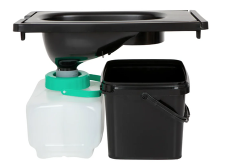 TROBOLO BilaBox Toaleta separacyjna w formacie Eurobox 2,9 kg - van, kamper i biwak
