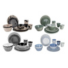 Tableware Series Mix & Match, 16 Pcs., blue/white