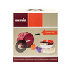Omnia Kit 2 - Classic 2 l stovetop oven with perforated tray, silicone moulds, lifting handle and bag