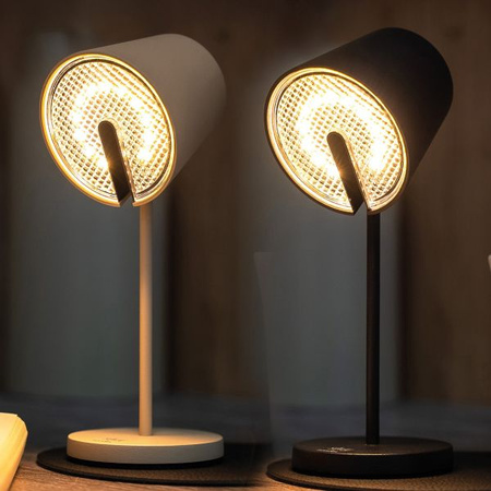 Magnetic Lamp PORTOFINO incl. Placement Set and Pad, black