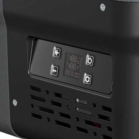 Yolco przenośna lodówka kompresorowa DX30 30 l, dwustrefowa, Space Grey