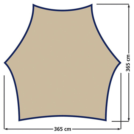 Canvas Awning Tarp Carside
