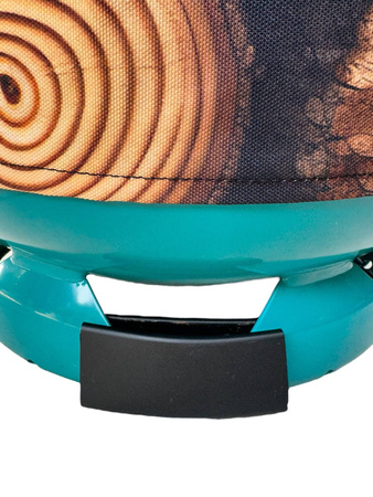 Pokrowiec na butlę gazową 11kg WOOD GalloNero