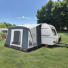 Przedsionek dmuchany częściowy CAMPTECH Kristal Air 385 - 385 x 255 x 250 cm (szer. x wys. x gł.), Camptex Touring, 13,45 kg