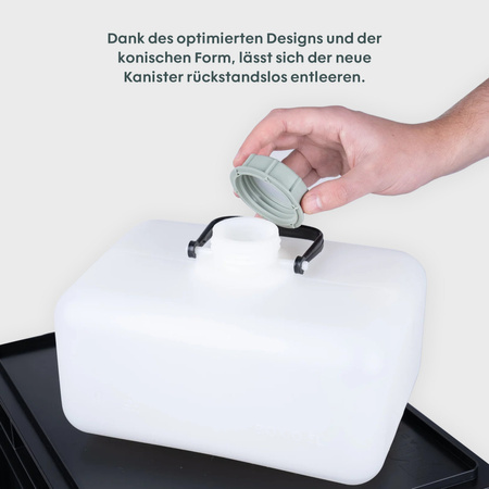 BOXIO CANISTER - 5 l HDPE canister for the BOXIO TOILET and BOXIO WASH