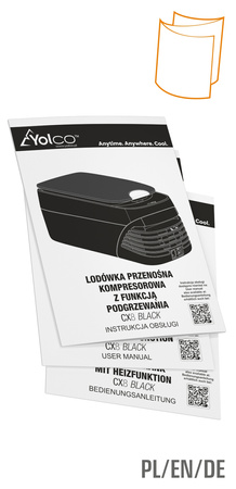 Lodówka przenośna kompresorowa Yolco 8L CX8 Black