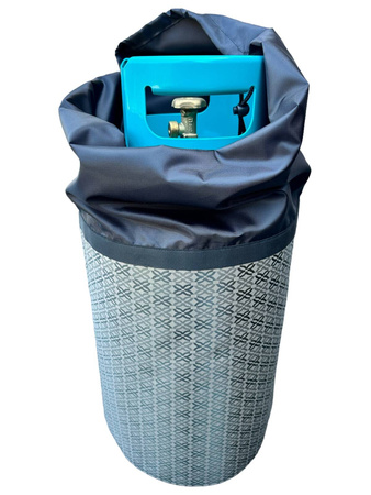Pokrowiec na butlę gazową 11kg LIMITED GREY GalloNero