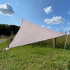 Żagiel słoneczny TC-Zip Canvas mglista róża 250cm UPF60 różowy