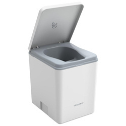 Trelino Evo L composting separation toilet white, 10 l / 10 l, soft-close, no water or chemicals