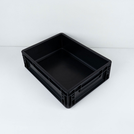 BOXIO SOLO UP - niski Eurobox 40 x 30 x 12 cm jako schowek i podwyższenie