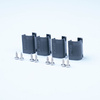 BOXIO FIX - 4 floor clips with screws for securing Euroboxes in a camper