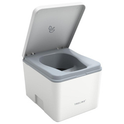 Trelino Evo S composting separation toilet white, 4.5 l / 6.5 l, soft-close, no water or chemicals