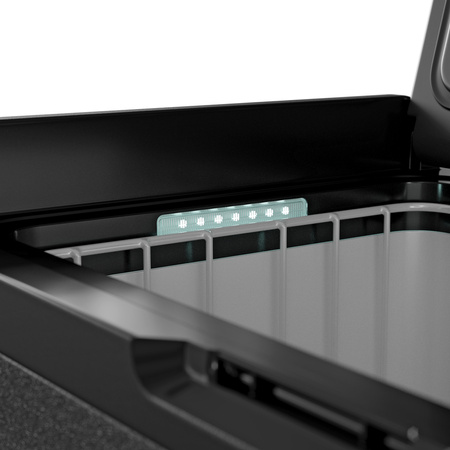 Yolco przenośna lodówka kompresorowa TCX60 60 l, dwustrefowa, Space Grey