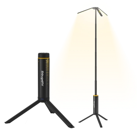 BougeRV Telescopic Camping Light, 15600mAh
