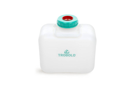TROBOLO Spill Stop - spill protection for the liquids container of a separating toilet