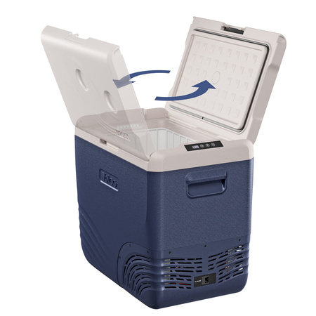 Yolco przenośna lodówka kompresorowa NX50 47 l, niebieska