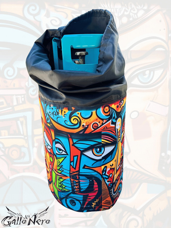 Cover for a 5kg MINI MEXICO gas cylinder GalloNero