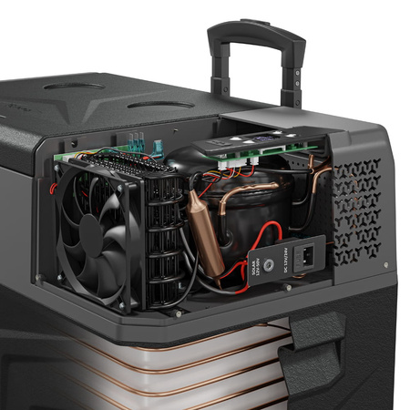 Yolco przenośna lodówka kompresorowa BCX40 39 l, Carbon