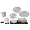 Dolomite magnetic tableware set