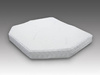 Froli Mobil mattress Cold foam, hardness 3, cover double quilted  - custom cutout & dimensions