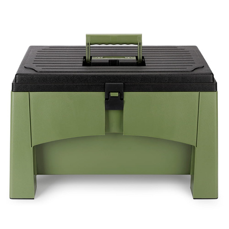 Yolco taboret ze schowkiem ST2 27,6 l, do 200 kg, zielony